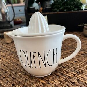Rae Dunn White 'Quench' Citrus Juicer